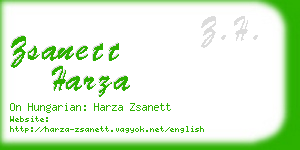 zsanett harza business card